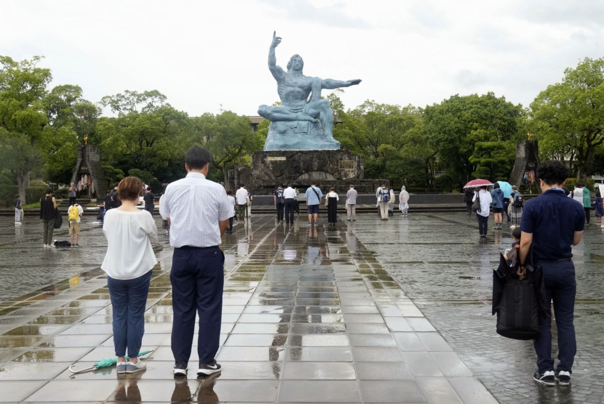 Nhật Bản tưởng niệm 78 năm ngày Nagasaki bị ném bom nguyên tử